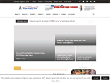 Tablet Screenshot of newsbaby.net